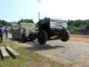 Crazy Pulling Video: A Big Old GMC With the Front End Four Feet In the Air